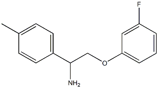 2-(3-fluorophenoxy)-1-(4-methylphenyl)ethanamine