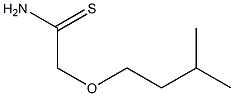 2-(3-methylbutoxy)ethanethioamide Structure