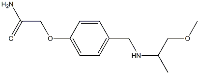 2-(4-{[(1-methoxypropan-2-yl)amino]methyl}phenoxy)acetamide|