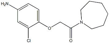  2-(4-amino-2-chlorophenoxy)-1-(azepan-1-yl)ethan-1-one