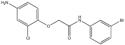 2-(4-amino-2-chlorophenoxy)-N-(3-bromophenyl)acetamide