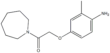 2-(4-amino-3-methylphenoxy)-1-(azepan-1-yl)ethan-1-one|