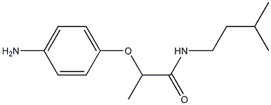 2-(4-aminophenoxy)-N-(3-methylbutyl)propanamide