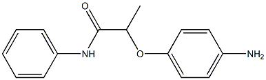 2-(4-aminophenoxy)-N-phenylpropanamide Structure