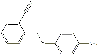 2-(4-aminophenoxymethyl)benzonitrile|