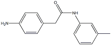 2-(4-aminophenyl)-N-(3-methylphenyl)acetamide