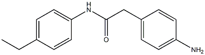 2-(4-aminophenyl)-N-(4-ethylphenyl)acetamide