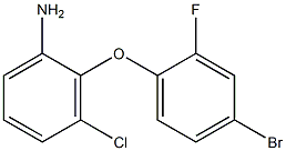 2-(4-bromo-2-fluorophenoxy)-3-chloroaniline