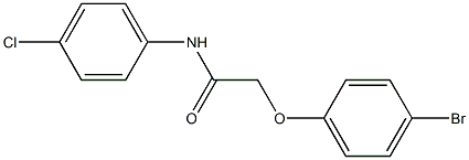 2-(4-bromophenoxy)-N-(4-chlorophenyl)acetamide