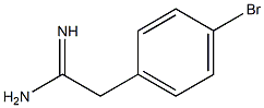 2-(4-bromophenyl)ethanimidamide Structure