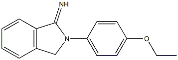 2-(4-ethoxyphenyl)-2,3-dihydro-1H-isoindol-1-imine