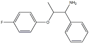 2-(4-fluorophenoxy)-1-phenylpropan-1-amine Structure