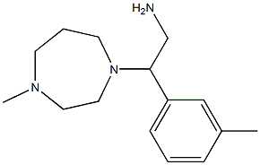  2-(4-methyl-1,4-diazepan-1-yl)-2-(3-methylphenyl)ethan-1-amine