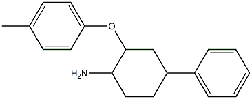 2-(4-methylphenoxy)-4-phenylcyclohexan-1-amine