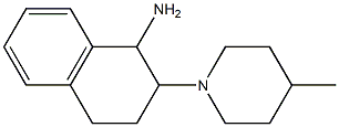 2-(4-methylpiperidin-1-yl)-1,2,3,4-tetrahydronaphthalen-1-amine Structure