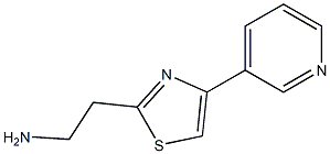 2-(4-pyridin-3-yl-1,3-thiazol-2-yl)ethanamine Struktur
