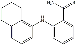  2-(5,6,7,8-tetrahydronaphthalen-1-ylamino)benzene-1-carbothioamide