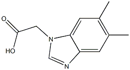 2-(5,6-dimethyl-1H-1,3-benzodiazol-1-yl)acetic acid