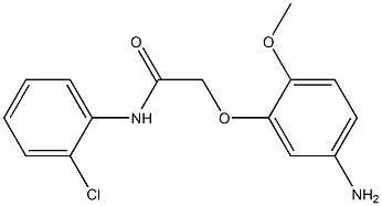 2-(5-amino-2-methoxyphenoxy)-N-(2-chlorophenyl)acetamide