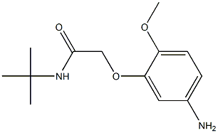 2-(5-amino-2-methoxyphenoxy)-N-(tert-butyl)acetamide Structure