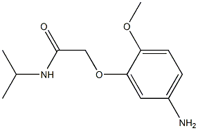 2-(5-amino-2-methoxyphenoxy)-N-isopropylacetamide