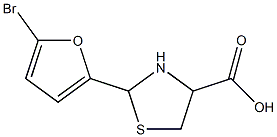  2-(5-bromo-2-furyl)-1,3-thiazolidine-4-carboxylic acid