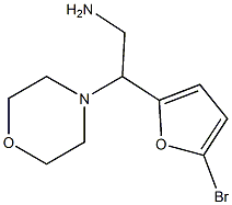 2-(5-bromo-2-furyl)-2-morpholin-4-ylethanamine|