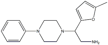 2-(5-methylfuran-2-yl)-2-(4-phenylpiperazin-1-yl)ethan-1-amine|