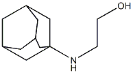 2-(adamantan-1-ylamino)ethan-1-ol 化学構造式
