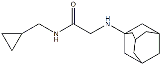  2-(adamantan-1-ylamino)-N-(cyclopropylmethyl)acetamide