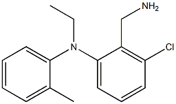 2-(aminomethyl)-3-chloro-N-ethyl-N-(2-methylphenyl)aniline