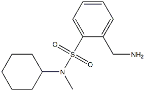 2-(aminomethyl)-N-cyclohexyl-N-methylbenzenesulfonamide