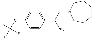 2-(azepan-1-yl)-1-[4-(trifluoromethoxy)phenyl]ethan-1-amine