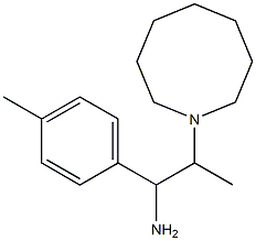 2-(azocan-1-yl)-1-(4-methylphenyl)propan-1-amine 化学構造式