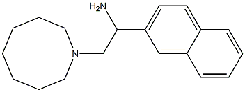 2-(azocan-1-yl)-1-(naphthalen-2-yl)ethan-1-amine Structure