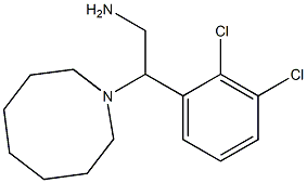 2-(azocan-1-yl)-2-(2,3-dichlorophenyl)ethan-1-amine Structure