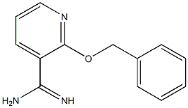 2-(benzyloxy)pyridine-3-carboximidamide|