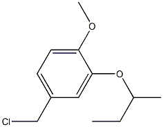 2-(butan-2-yloxy)-4-(chloromethyl)-1-methoxybenzene