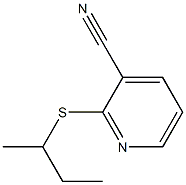 2-(butan-2-ylsulfanyl)pyridine-3-carbonitrile|