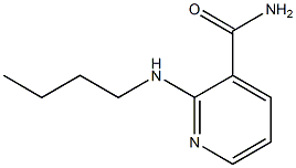 2-(butylamino)pyridine-3-carboxamide Struktur