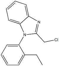 2-(chloromethyl)-1-(2-ethylphenyl)-1H-1,3-benzodiazole