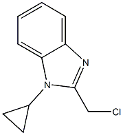 2-(chloromethyl)-1-cyclopropyl-1H-1,3-benzodiazole