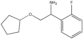 2-(cyclopentyloxy)-1-(2-fluorophenyl)ethanamine