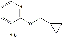 2-(cyclopropylmethoxy)pyridin-3-amine|