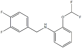 2-(difluoromethoxy)-N-[(3,4-difluorophenyl)methyl]aniline