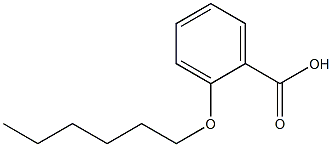 2-(hexyloxy)benzoic acid Structure