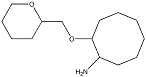 2-(oxan-2-ylmethoxy)cyclooctan-1-amine Struktur