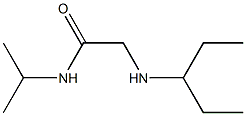 2-(pentan-3-ylamino)-N-(propan-2-yl)acetamide Struktur