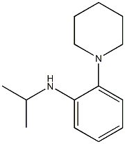 2-(piperidin-1-yl)-N-(propan-2-yl)aniline Structure