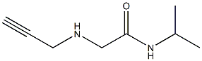 2-(prop-2-yn-1-ylamino)-N-(propan-2-yl)acetamide Structure